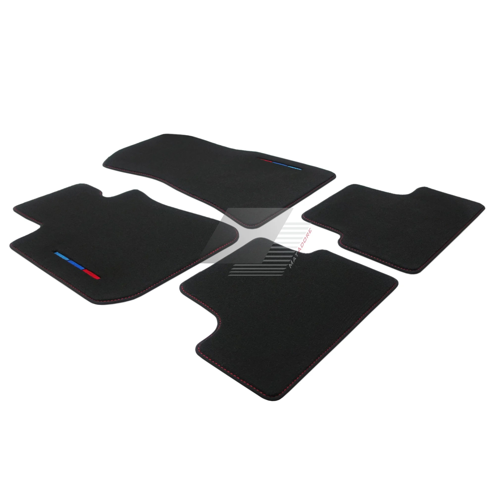 BMW 2 G42 Coupe Floor Mats 2021 Onwards #M Stripe